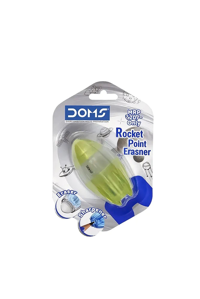 DOMS SHARPNER 8745 ROCKET POINT ERASENER DOMS SHARPNER 8745 ROCKET POINT ERASENER